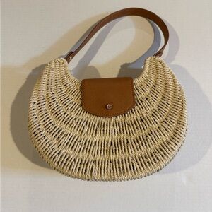 Straw bag